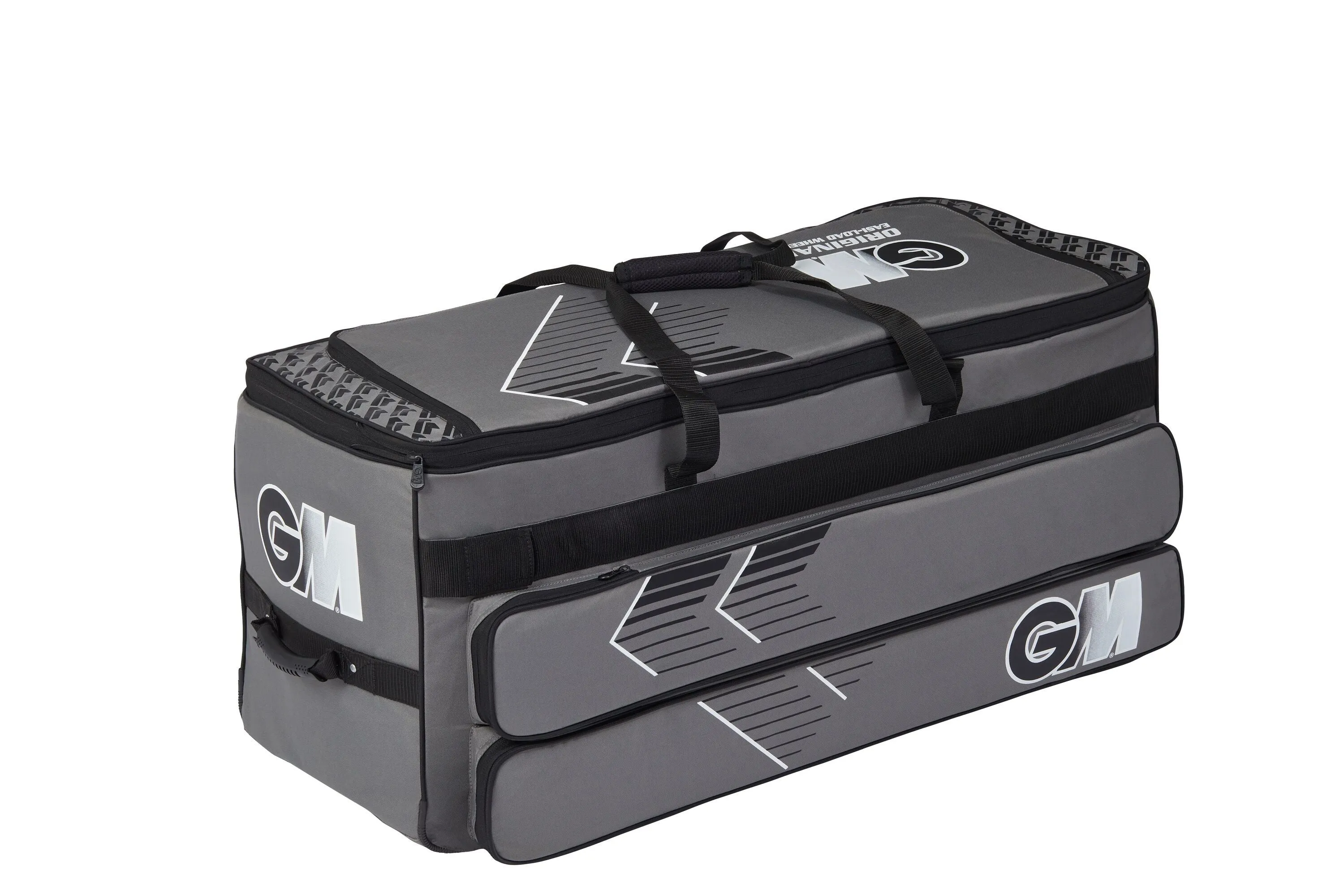 Gunn & Moore Original LE Wheelie Cricket Bag - Grey/Black