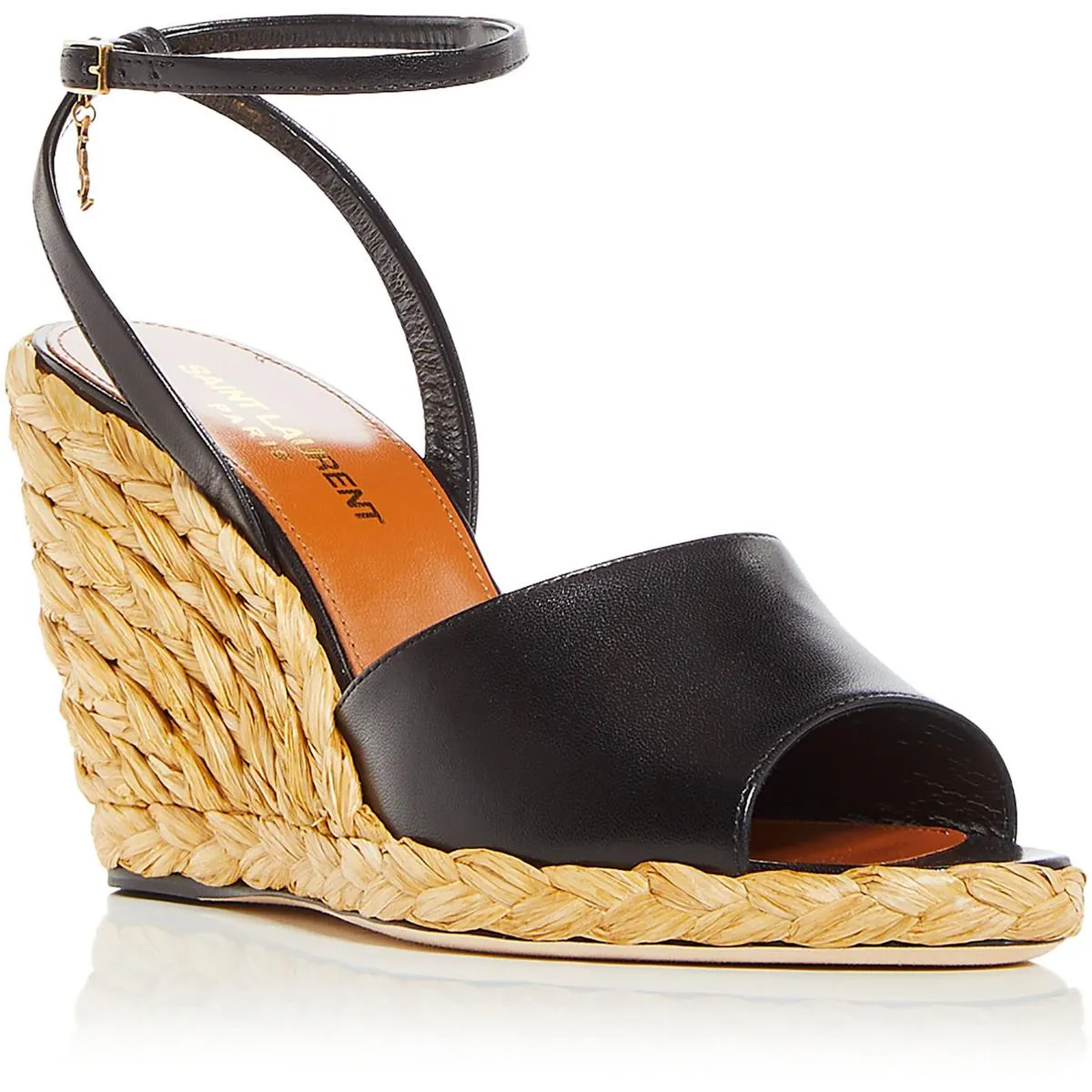 Heels Leather Strap Expedited delivery Wedge Womens Ankle Timeless
