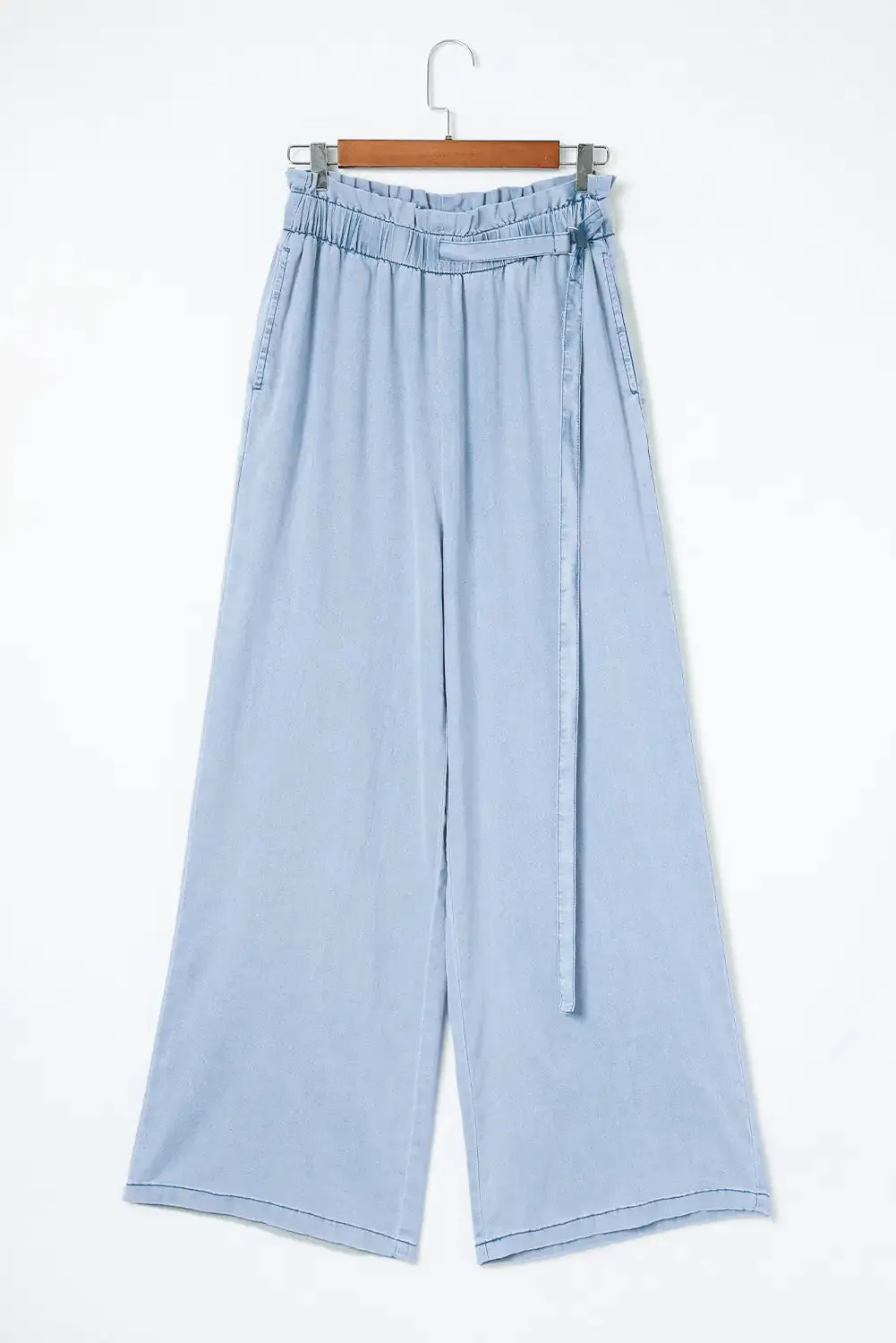 High Waist Pocketed Jeans