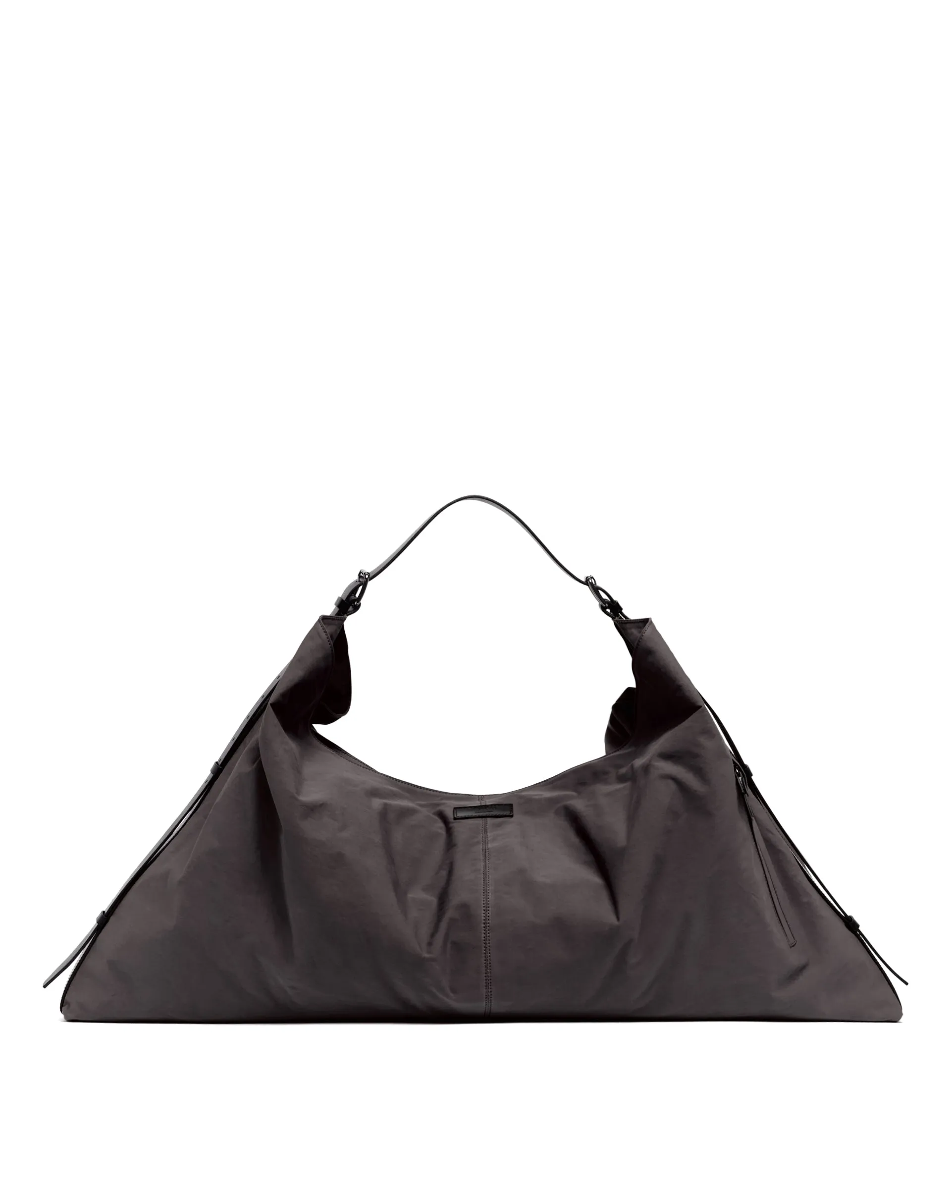 Hobo Bag Flag Grigia Scura