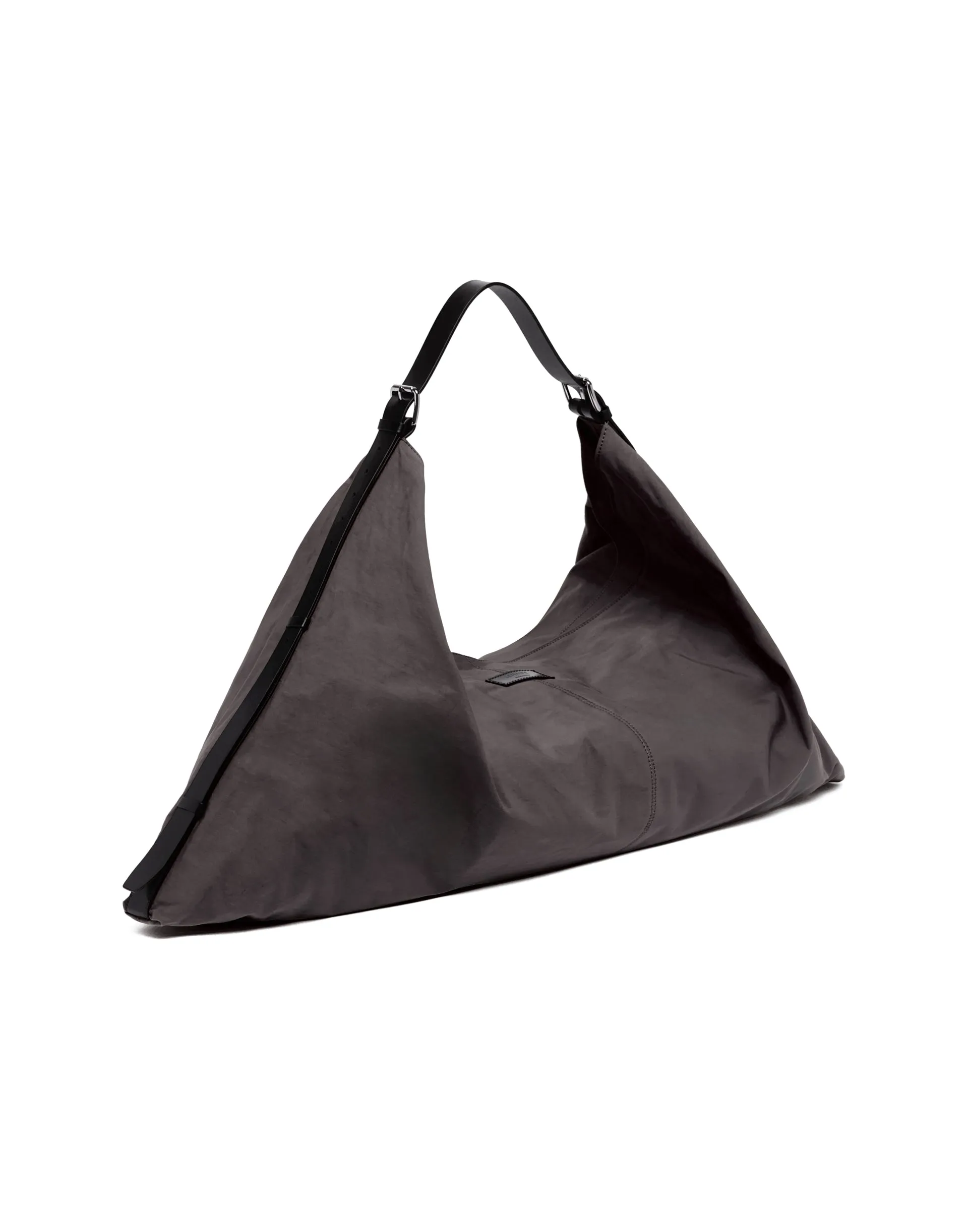Hobo Bag Flag Grigia Scura
