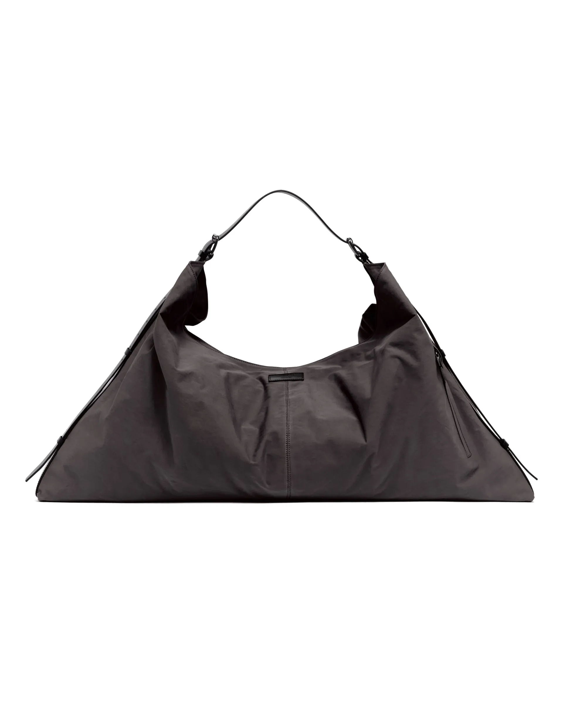 Hobo Bag Flag Grigia Scura