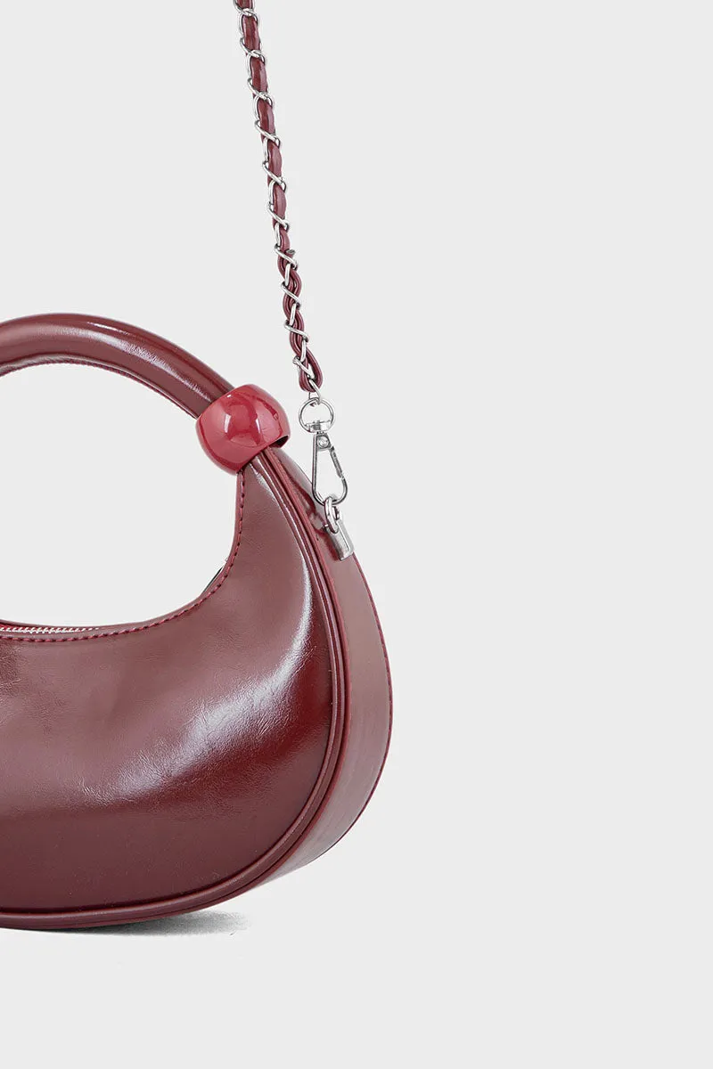 Hobo Hand Bags BH0102-Maroon