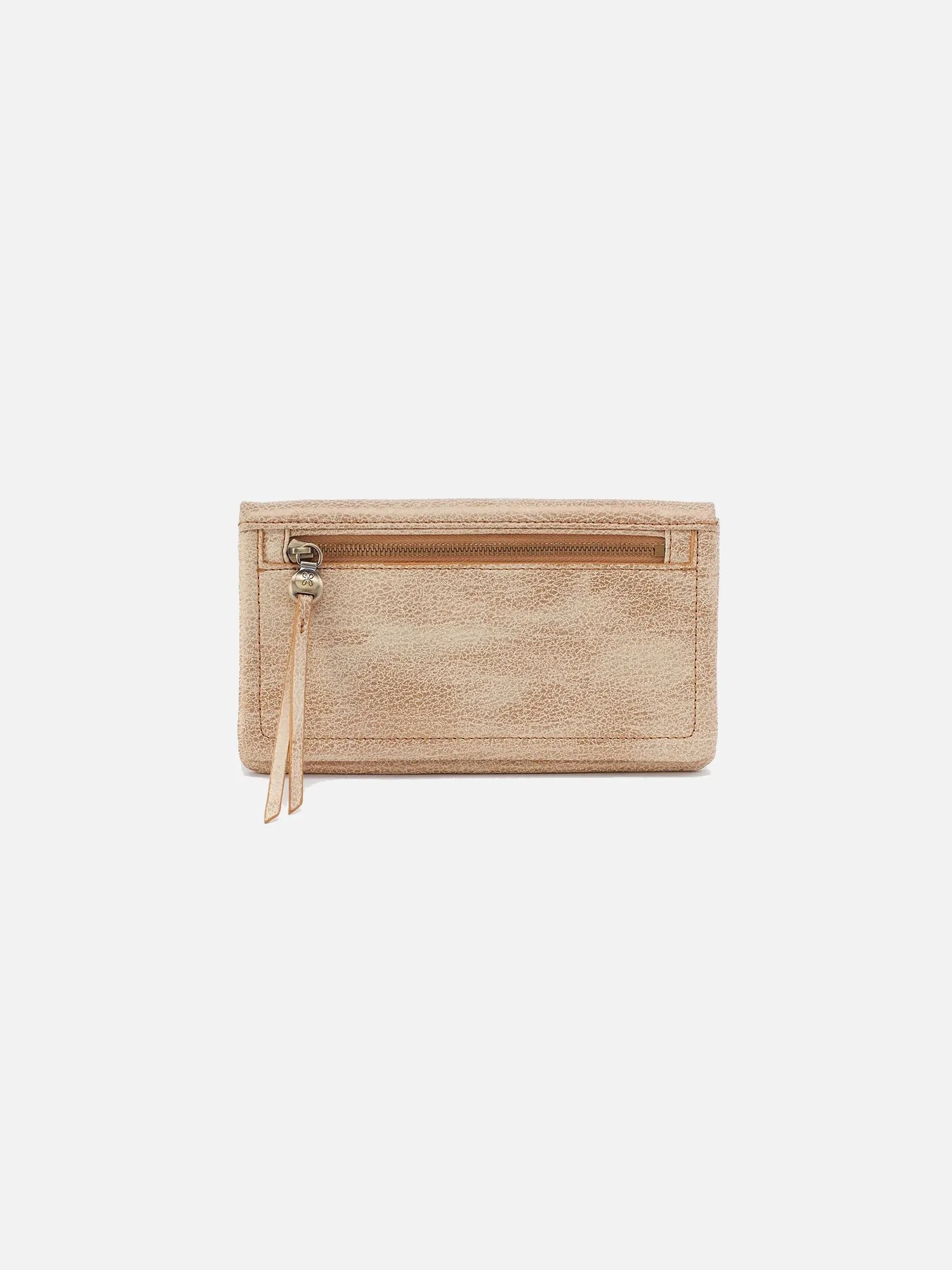 HOBO Lumen Wallet: Metallic Leather