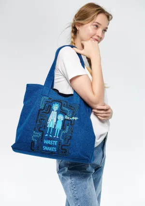 Indigo Shopper Bag