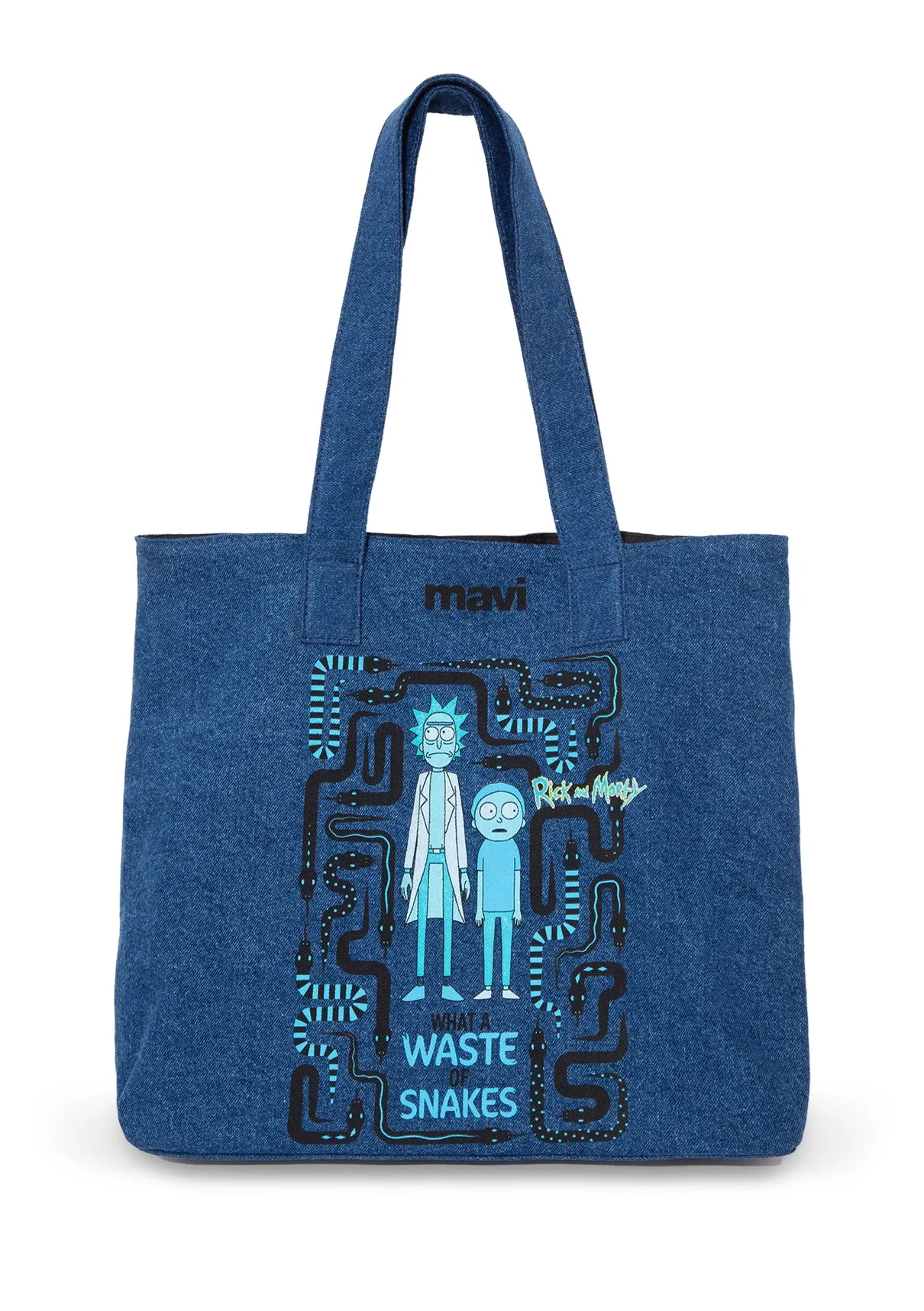 Indigo Shopper Bag