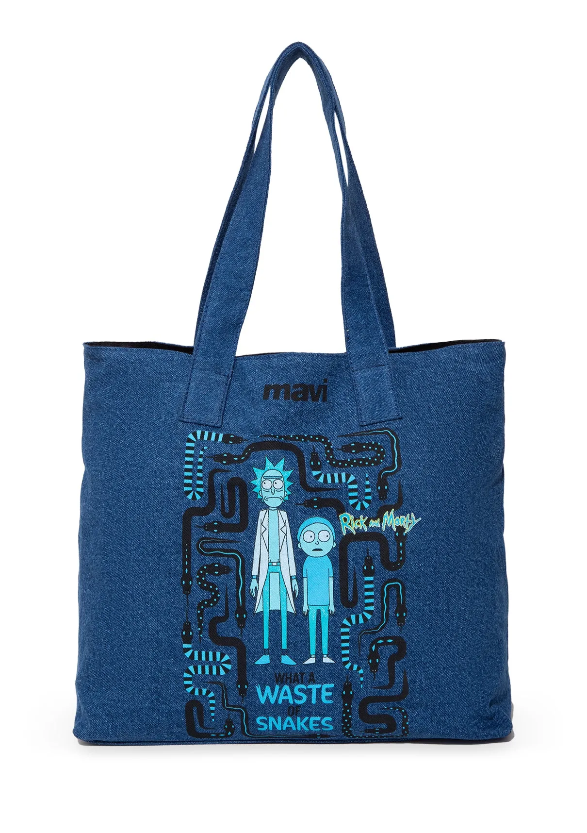 Indigo Shopper Bag