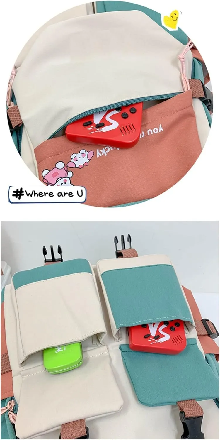 ISaikoy Anime Toilet-bound Hanako-kun Backpack Bookbag Shoulder School Bag Daypack Laptop Bag 11
