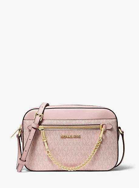 Jet Set Large Logo Crossbody Bag