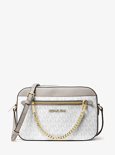 Jet Set Large Logo Crossbody Bag