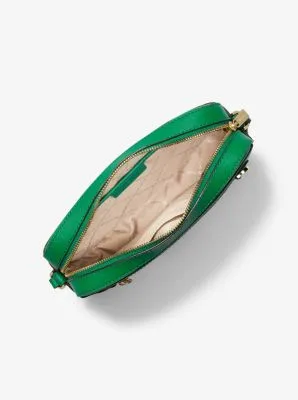 Jet Set Large Saffiano Leather Crossbody Bag