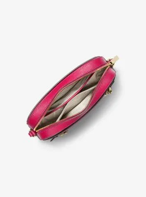 Jet Set Large Saffiano Leather Crossbody Bag