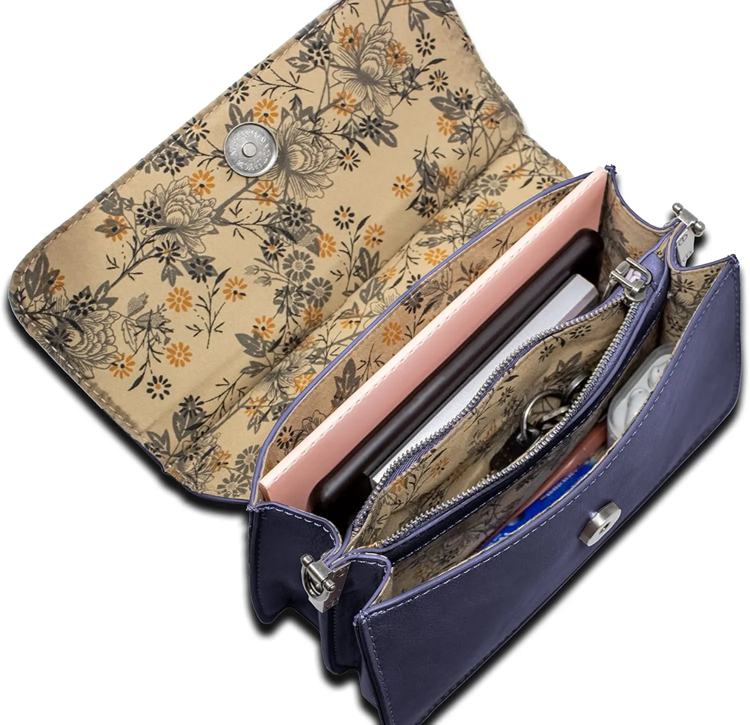 Joy Susan Women's Aria Ring Crossbody Handbag Purse Bag -