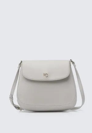 Kale Hobo Shoulder Bag (White)