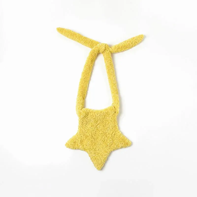Kawaii Bag Star Shape Messenger Bag Women Y2K Vintage Crossbody Bag Strap Girls Bag Korean Designer 2000s Aesthetic Shoulder Bag