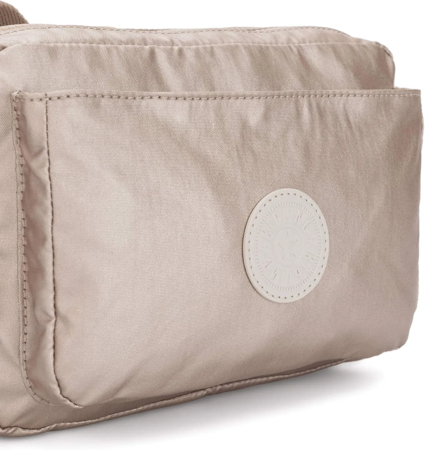 Kipling Women’s Abanu Medium Crossbody Bag, Lightweight, Adjustable Nylon Waist Pack with Multi-Compartment Zip Pockets