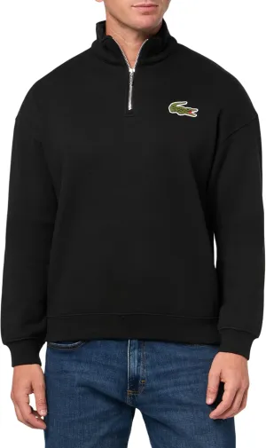 Lacoste Men's Loose Fit High Collar Sweatshirt