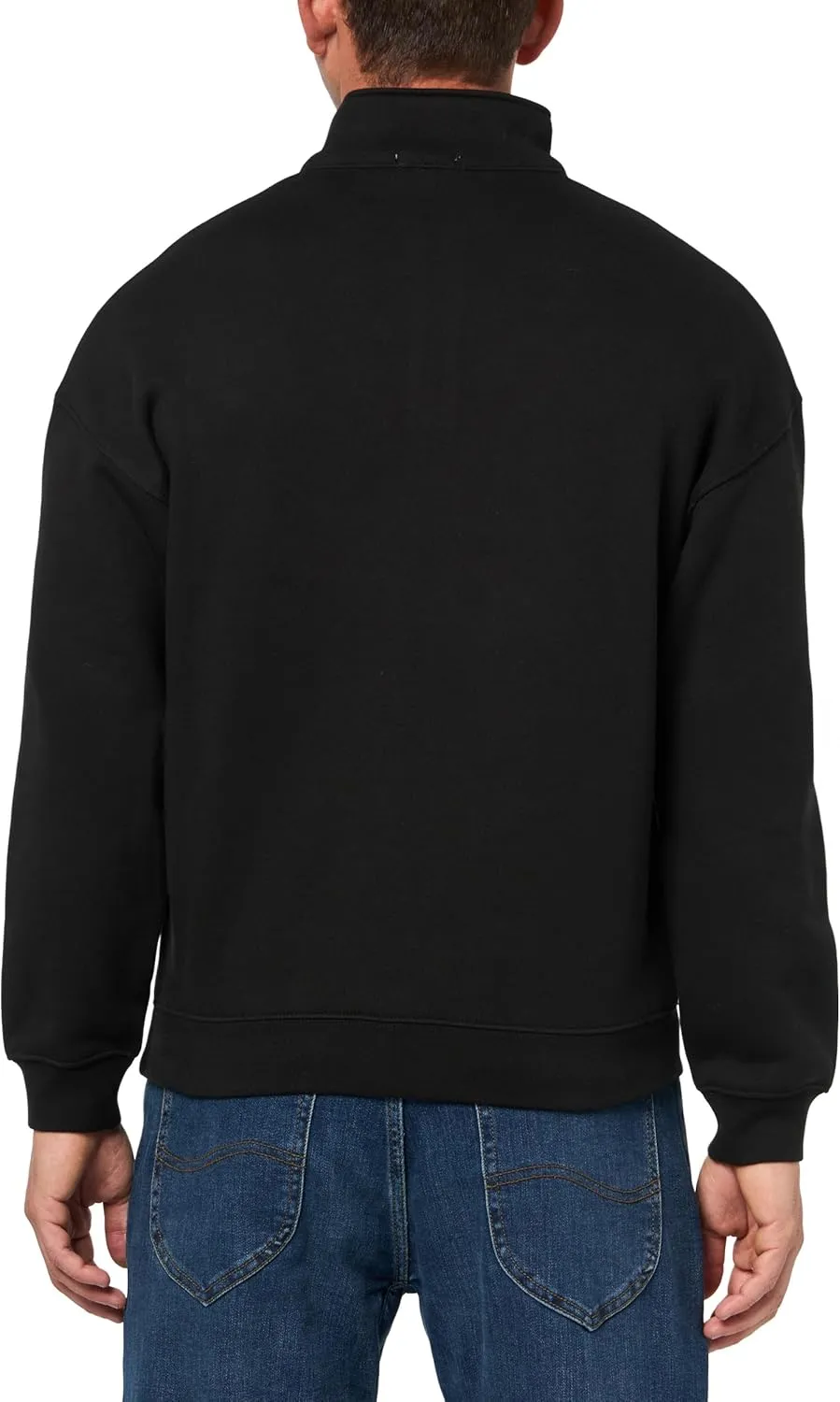 Lacoste Men's Loose Fit High Collar Sweatshirt