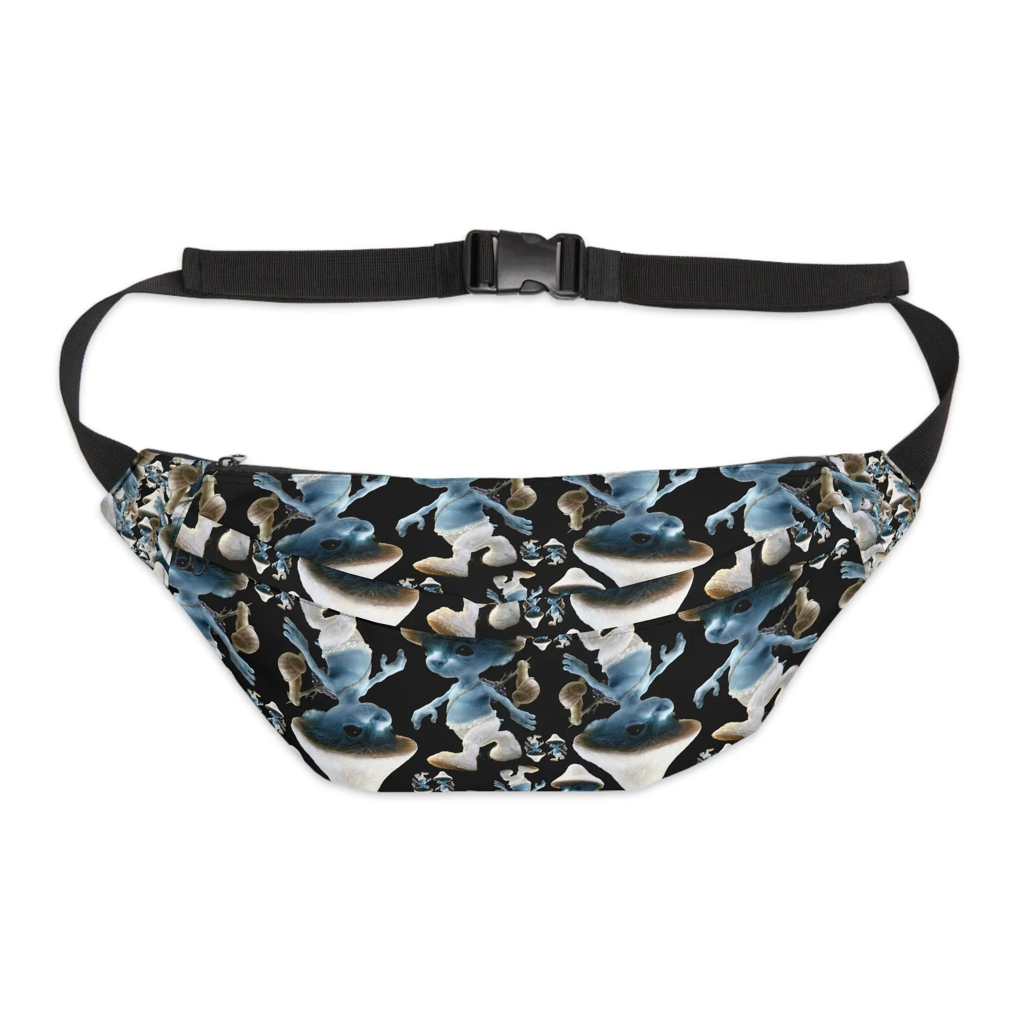 Large Fanny Pack/Bum Bag - SmurfCat WeLiveWeLoveWeLie