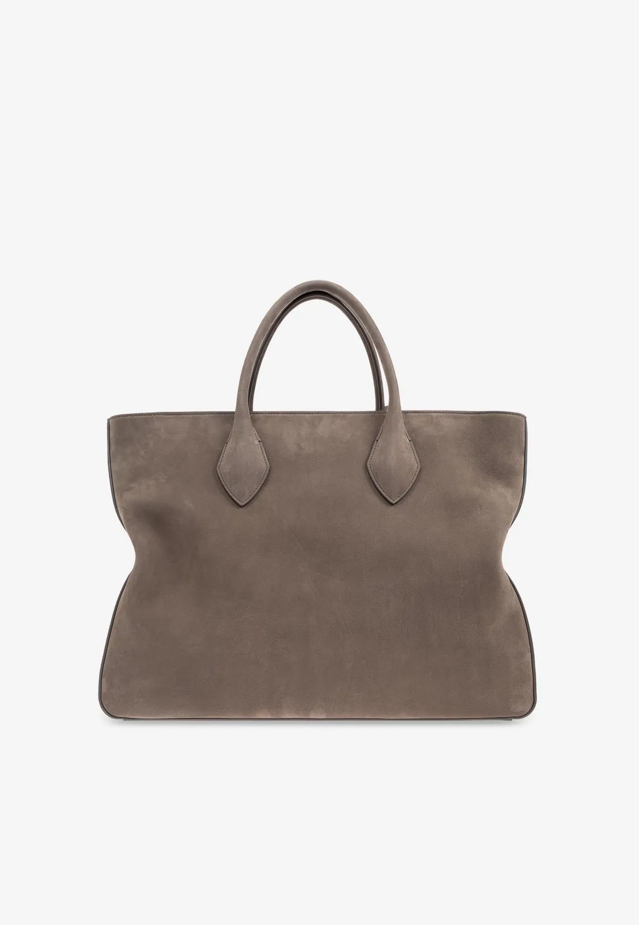 Large Star Shaped Suede Tote Bag