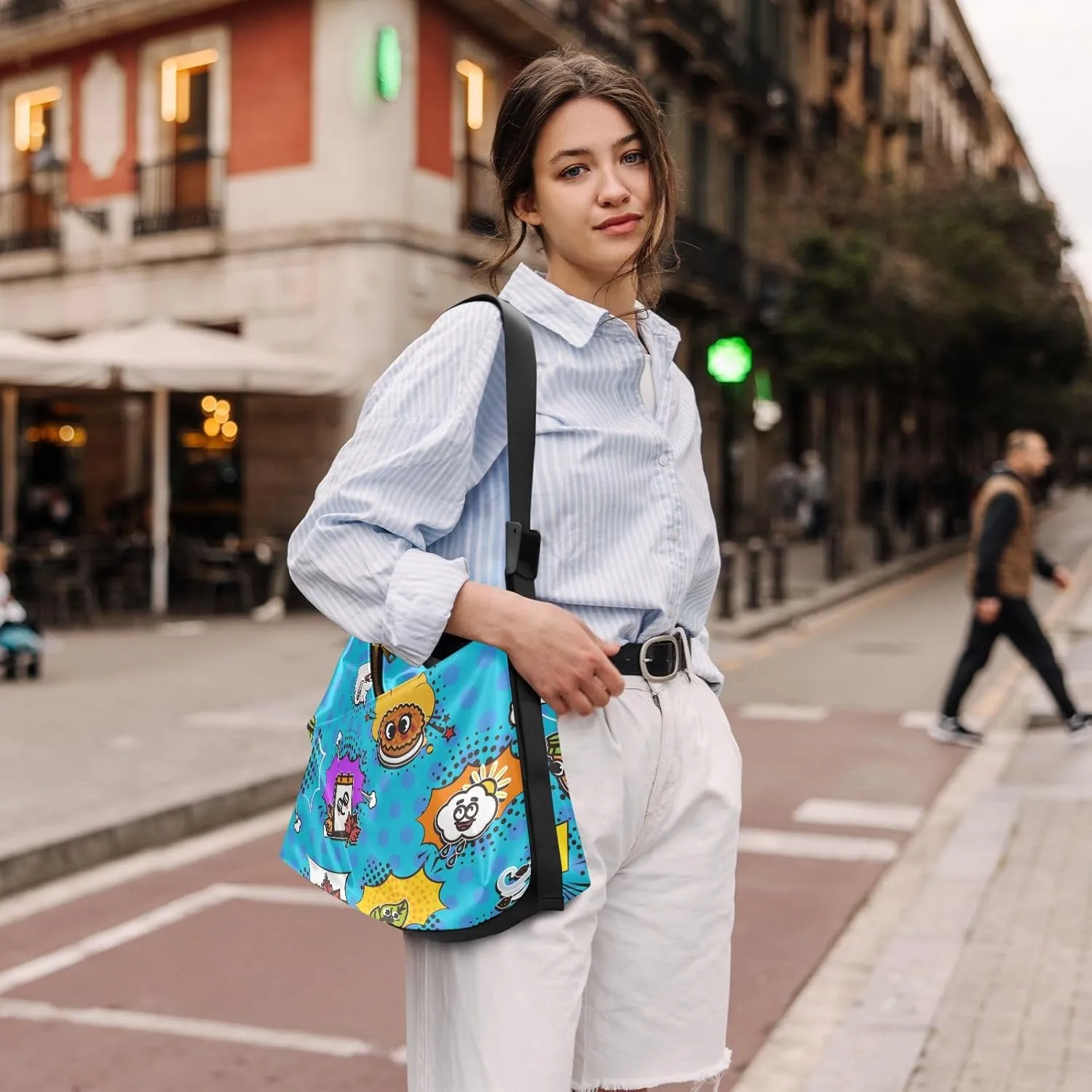Leather Crossbody Bags for Women Crossbody Purse with Guitar Strap Zipped Pockets Handbag Shoulder Bag Multicolor 1