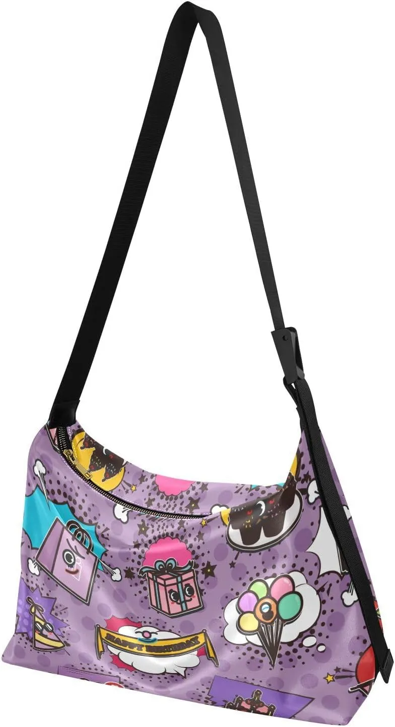 Leather Crossbody Bags for Women Crossbody Purse with Guitar Strap Zipped Pockets Handbag Shoulder Bag Multicolor 1