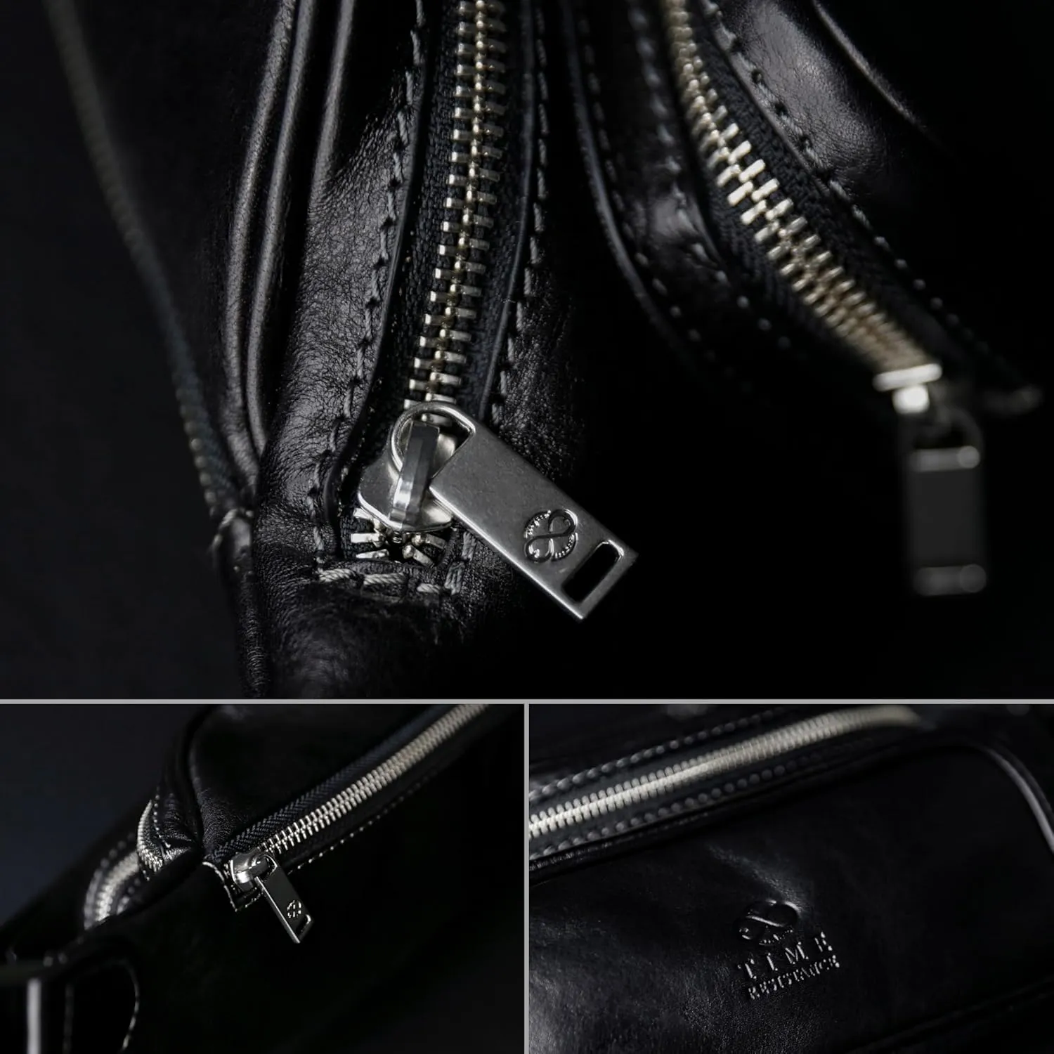 Leather Waist Pack | Belly Bag | Waist Bag| Leather Belt Bag | Leather Fanny Pack Handmade in Italy – Time Resistance