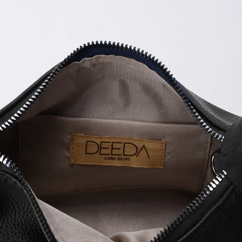 LEILA MINI HOBO - BLACK