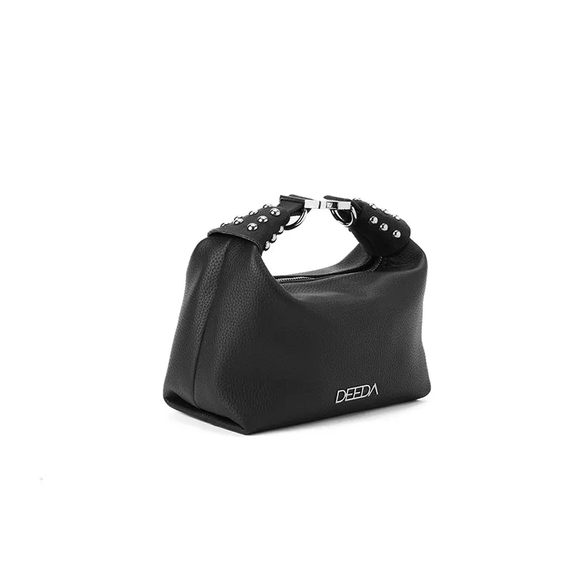 LEILA MINI HOBO - BLACK