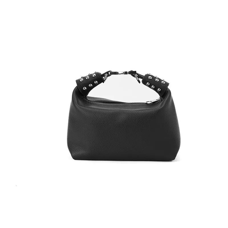 LEILA MINI HOBO - BLACK