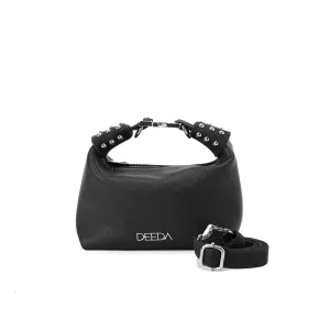 LEILA MINI HOBO - BLACK