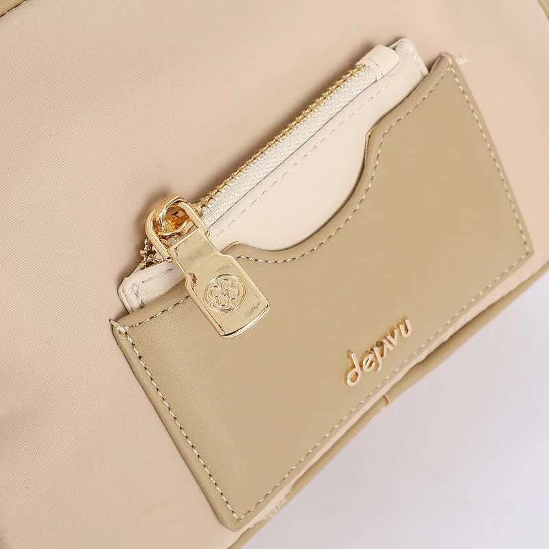 LID-DVTV-037 Zipped Textile Cross Body Bag