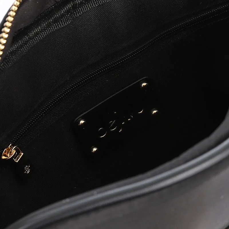 LID-DVTV-037 Zipped Textile Cross Body Bag