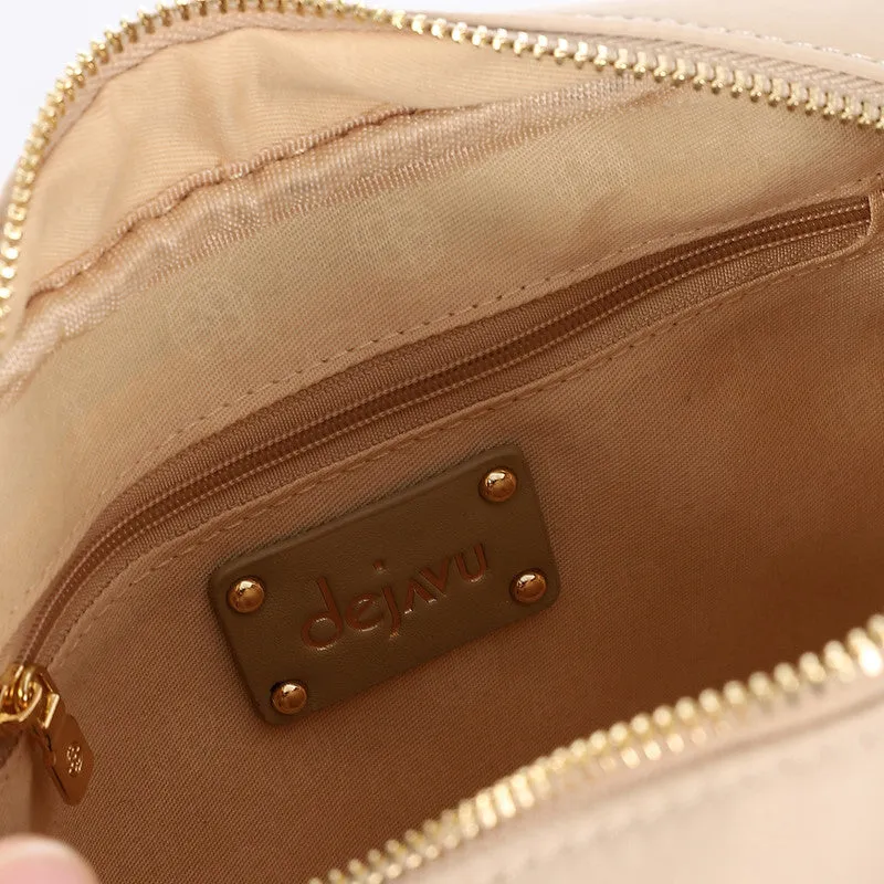 LID-DVTV-037 Zipped Textile Cross Body Bag
