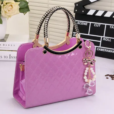 Lingge Shoulder Bags Women Handbags Messenger Bag