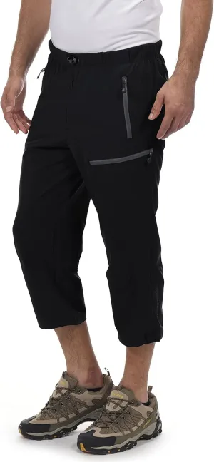 Little Donkey Andy Men's Quick Dry 3/4 Pants Lightweight Capri Shorts Hiking Fishing Travel Casual
