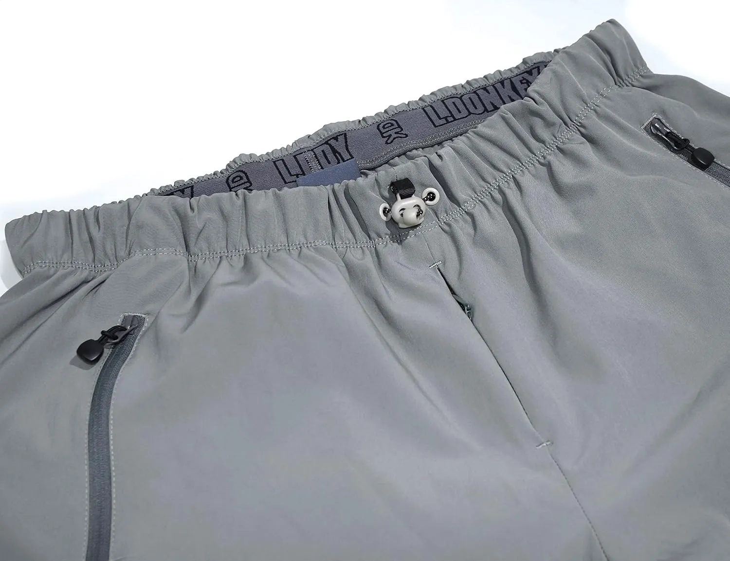 Little Donkey Andy Men's Quick Dry 3/4 Pants Lightweight Capri Shorts Hiking Fishing Travel Casual