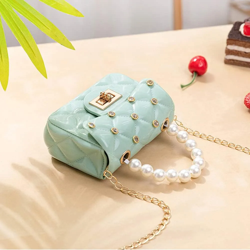 Little Girls Crossbody Purses Handbag Mini Casual Messenger Shoulder Bag for Girl