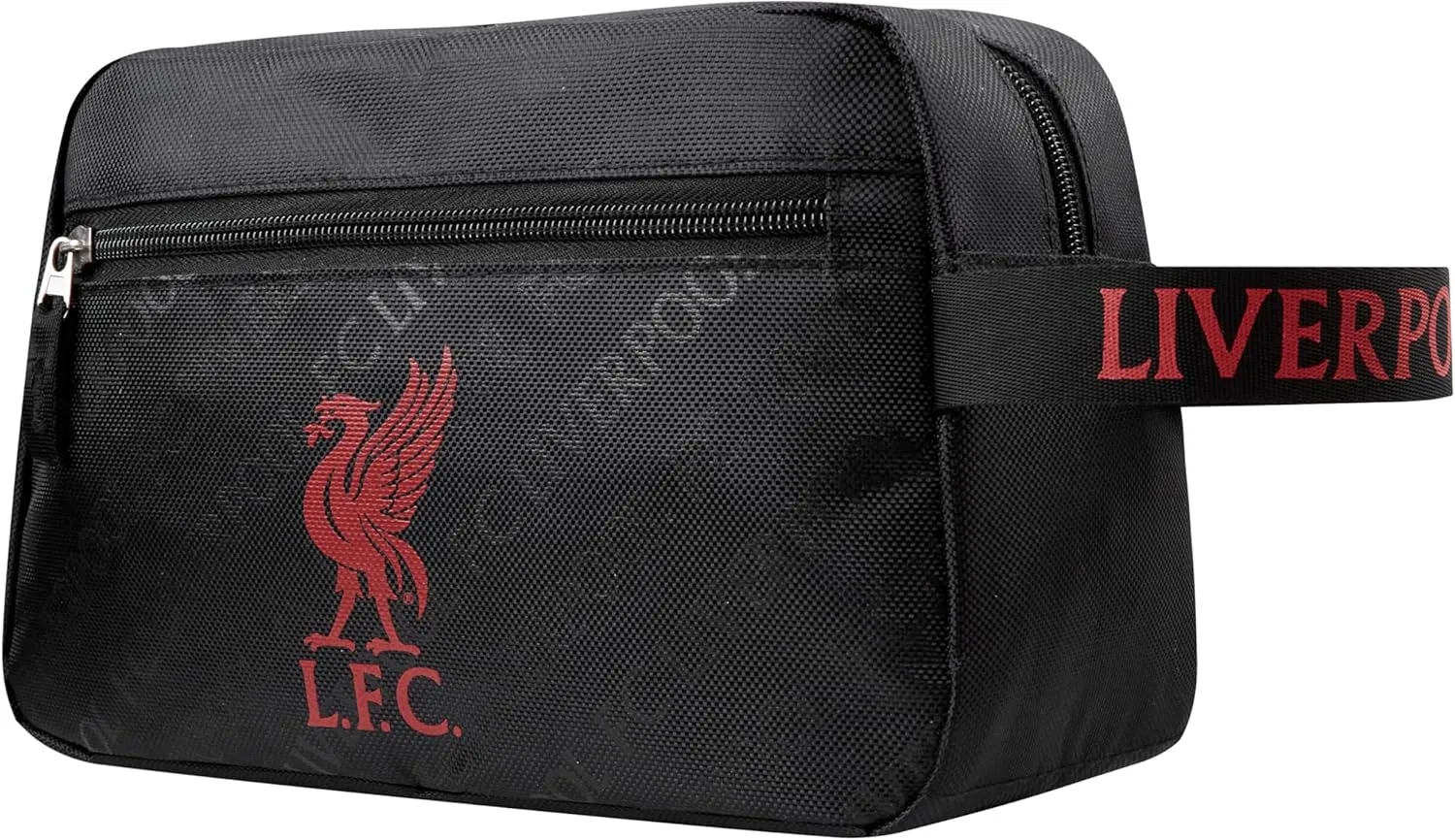 Liverpool F.C. Toiletry Bags for Men, Hanging Wash Bag with Zipped Pocket - Gifts for Him