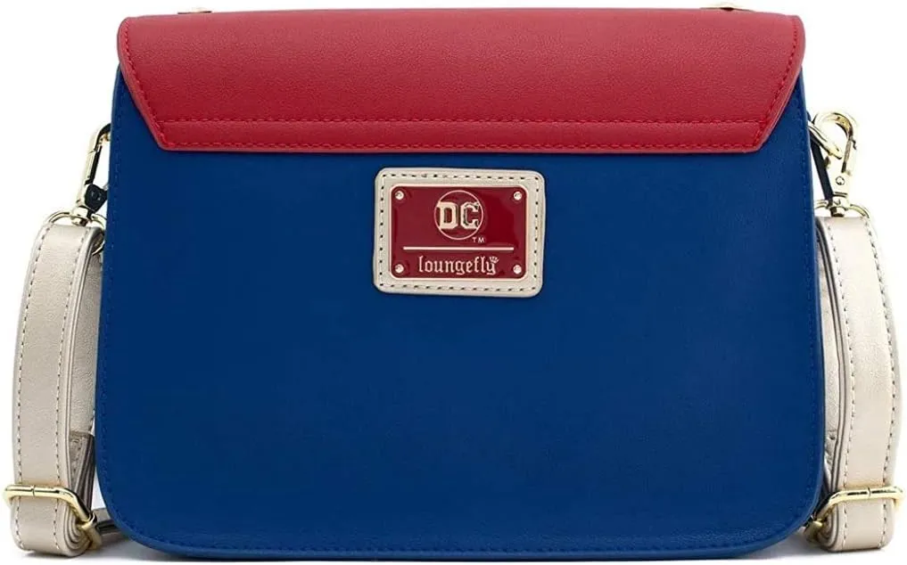 Loungefly x DC Comics Wonder Woman 1984 Lasso Strap Crossbody Bag