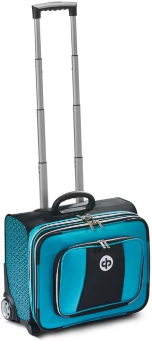 Low Roller Trolley Bag - Aqua