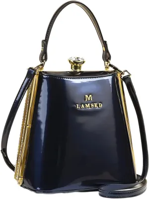 Luxury Fashion Diamonds Purse Women Leather Evening Bag Small Shoulder Crossbody Bag Crystal Buckle Party Mobile Phone Bags
