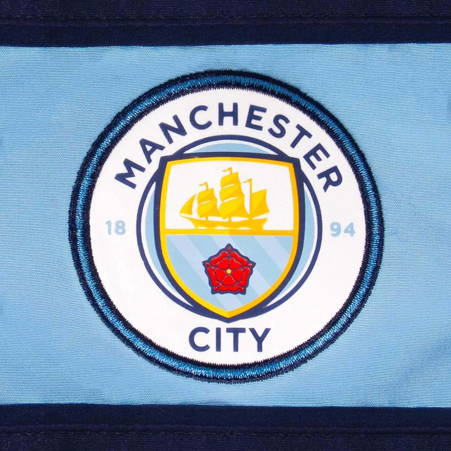 Manchester City FC Official Soccer Gift Boys Jacket & Pants Tracksuit Set