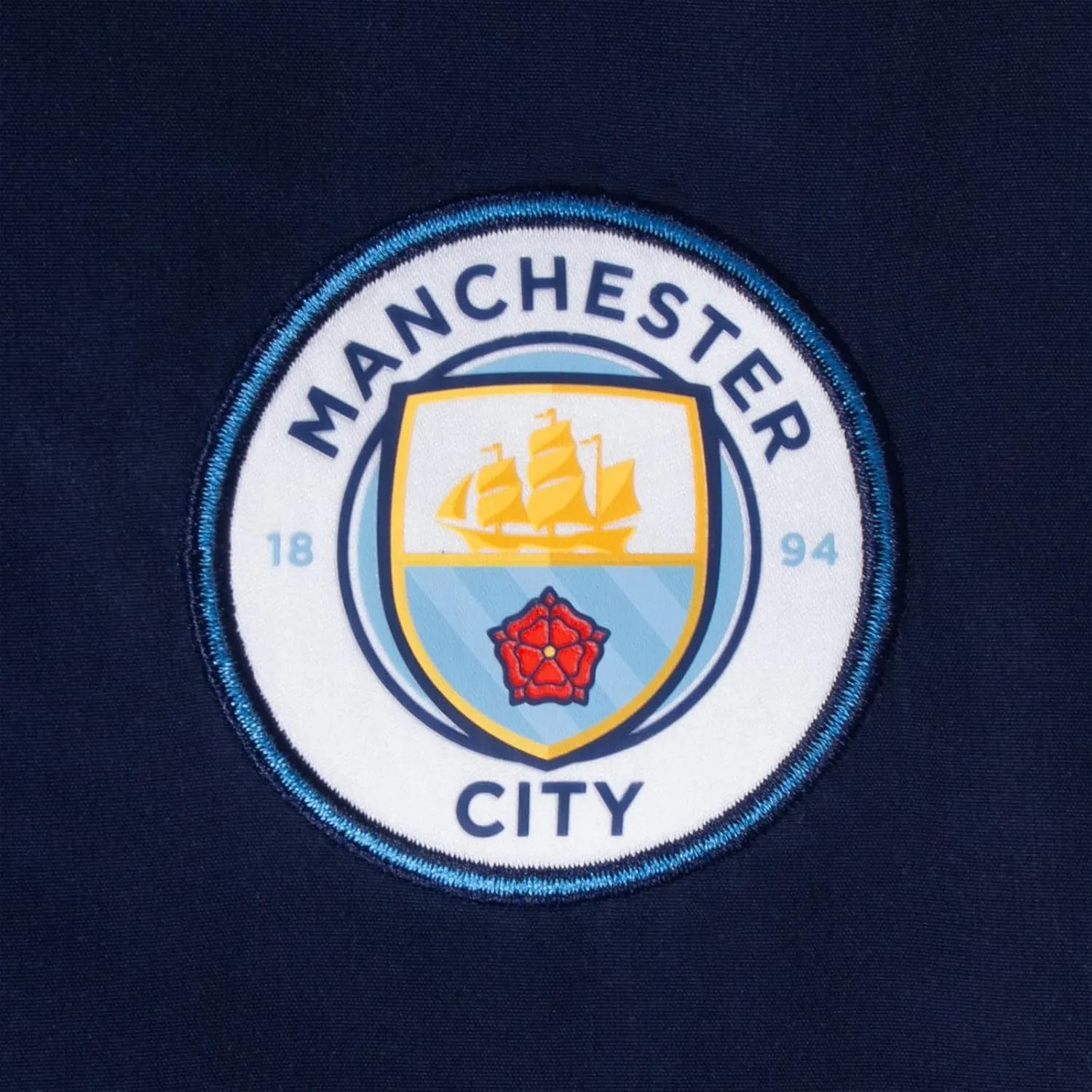 Manchester City FC Official Soccer Gift Boys Jacket & Pants Tracksuit Set