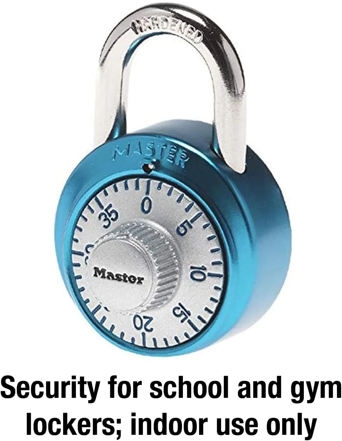 Master Lock Locker Lock Combo Padlocks (1504D, 1561DLTBLU)