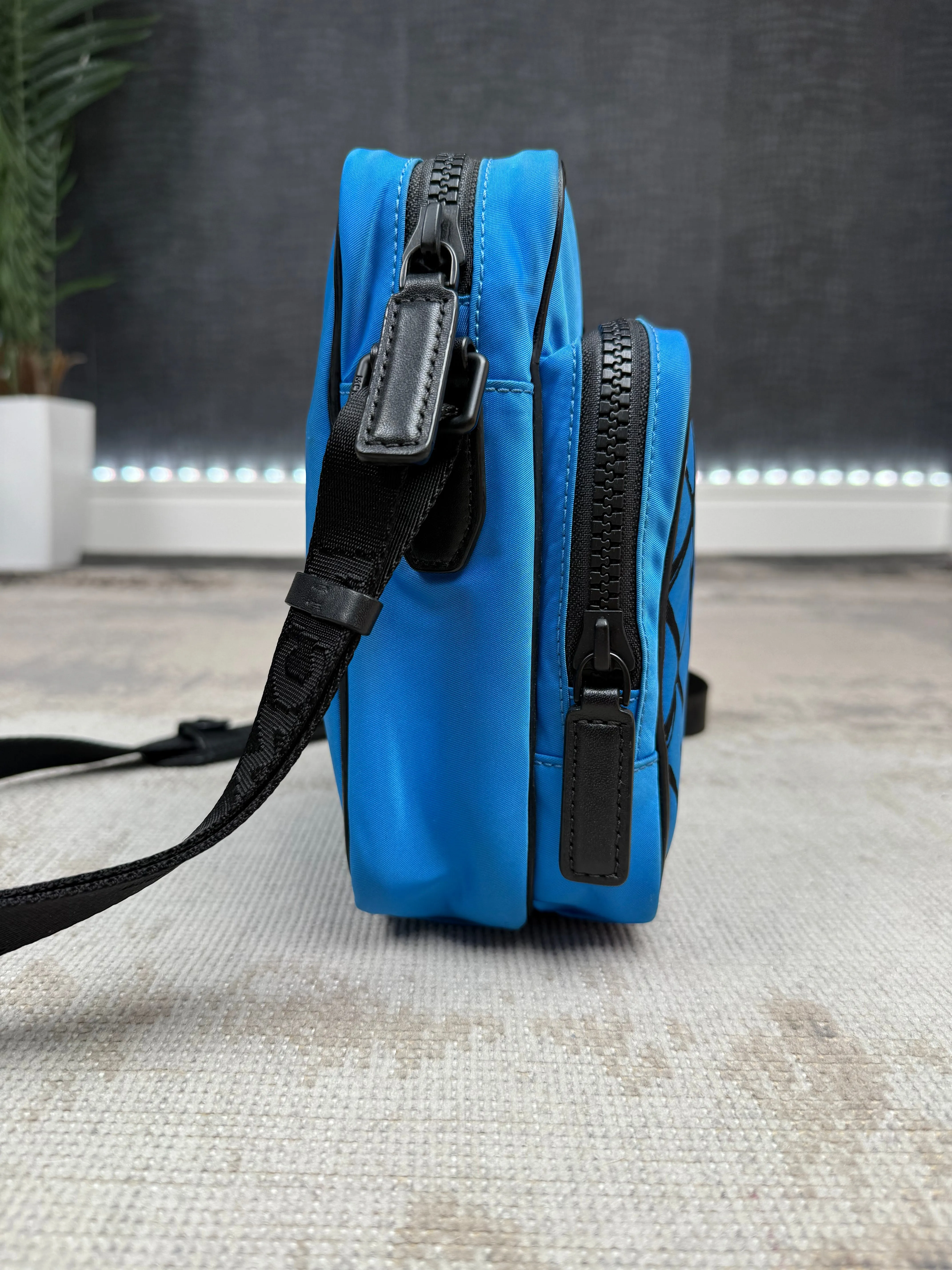 MCM Messenger Bag - Blue