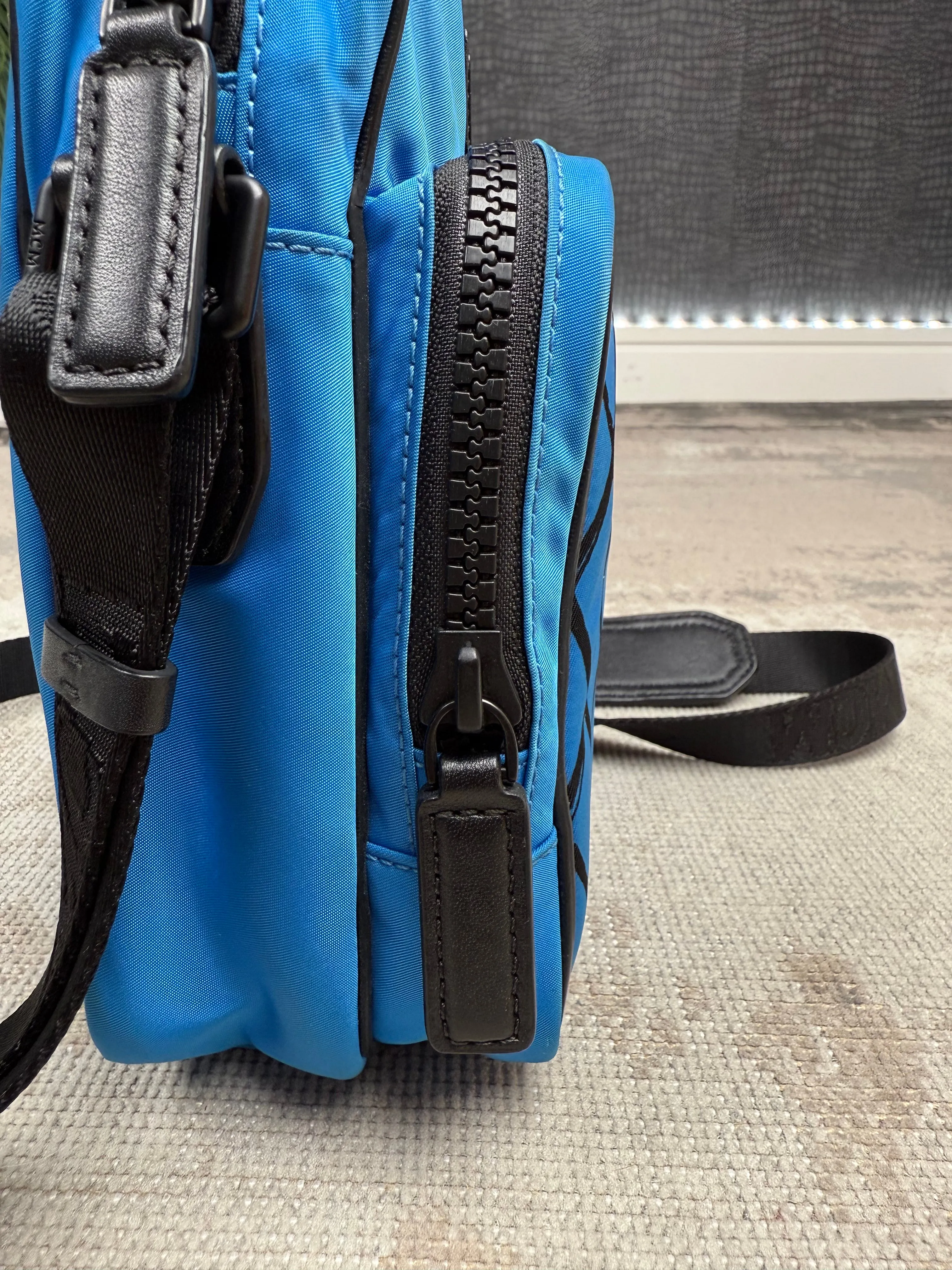 MCM Messenger Bag - Blue