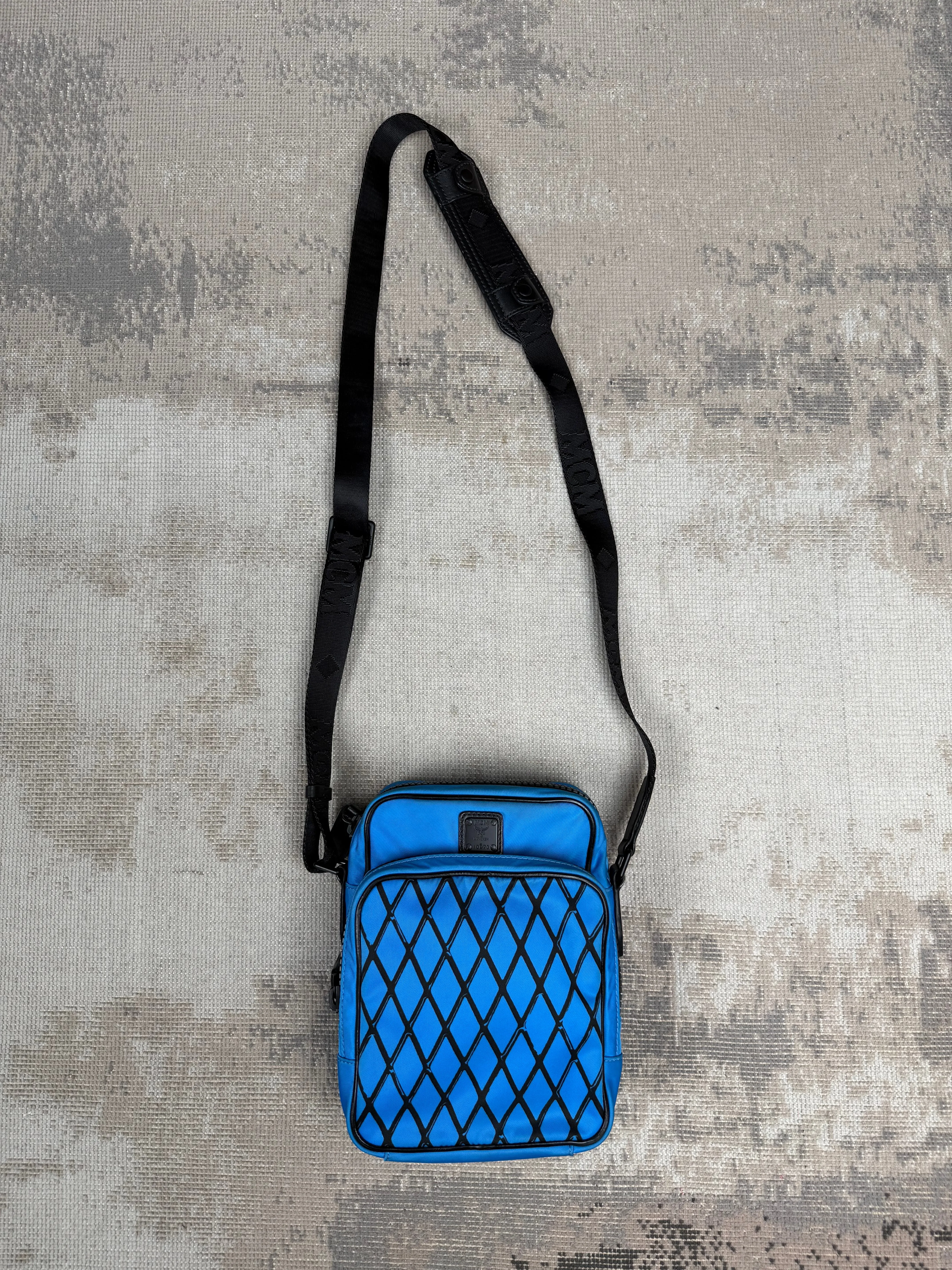 MCM Messenger Bag - Blue