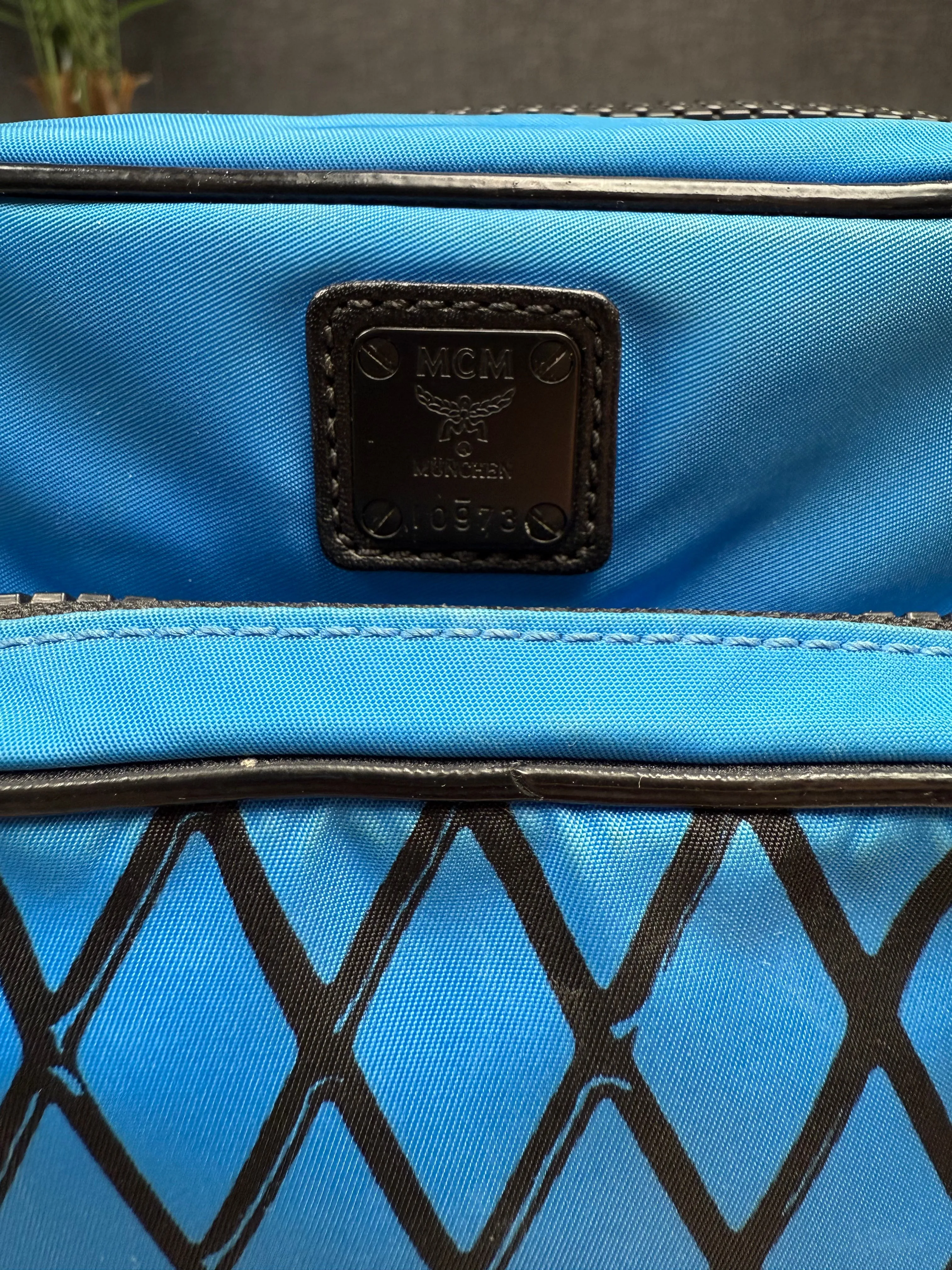MCM Messenger Bag - Blue
