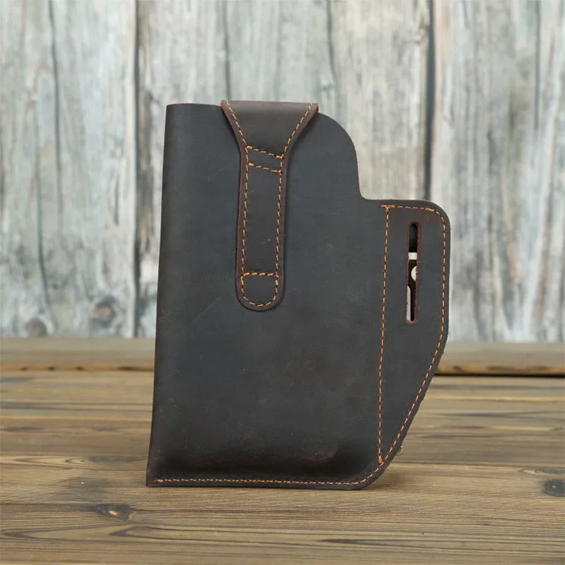 Men Waist Belt Pack Cigarette Case Phone Pouch